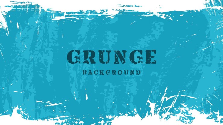 Vector abstract grunge blue texture background design
