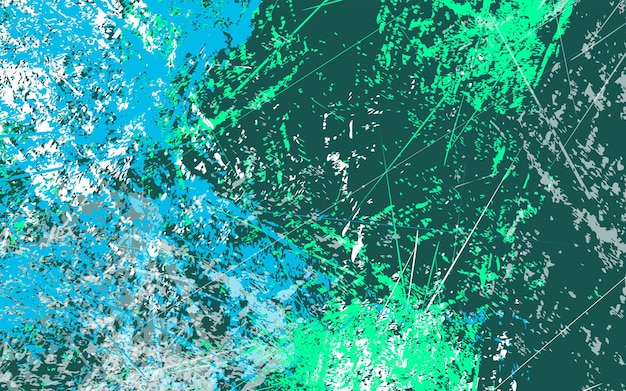 Abstract grunge green color background vector