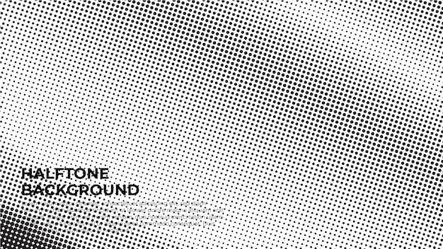 Abstract grunge halftone vector banner design background