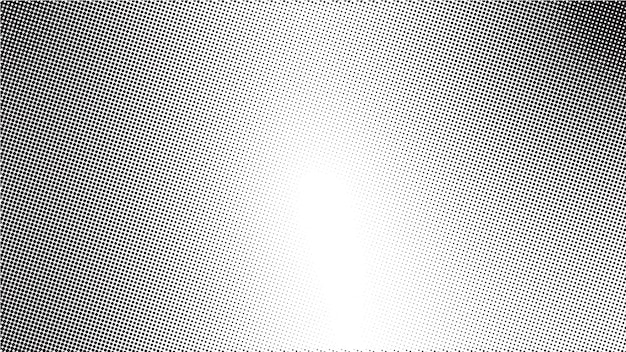 Abstract grunge halftone vector banner design background