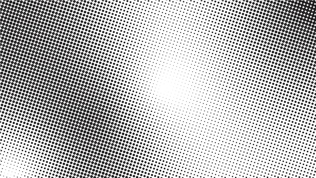 Vector abstract grunge halftone vector banner design background