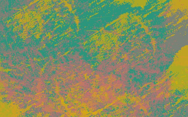 Abstract grunge painting multicolor background