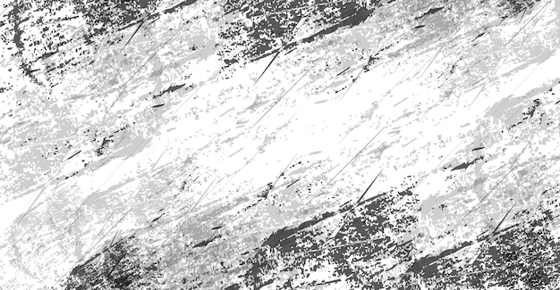 Abstract grunge texture black and white background vector