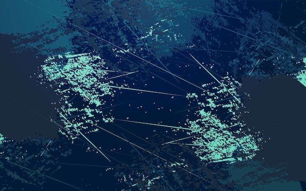 抽象的なグランジ テクスチャの青い色の背景