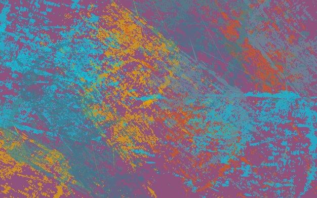 Abstract grunge texture colorful background vector