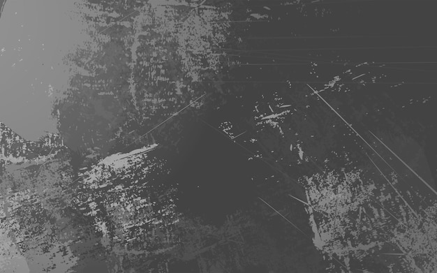 Vector abstract grunge texture dark grey background vector