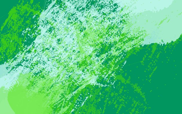 Abstract grunge texture green color background vector