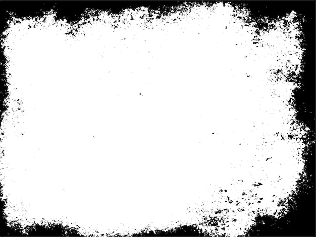 Abstract Grunge Texture in Monochrome Vector Design Een zwart-wit vectorpatroon met abstract