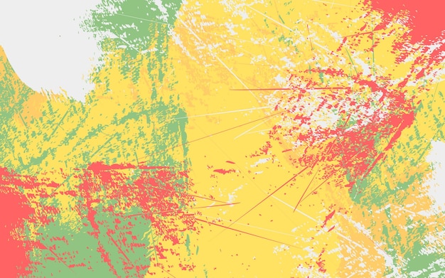 抽象的なグランジ テクスチャ多色背景ベクトル