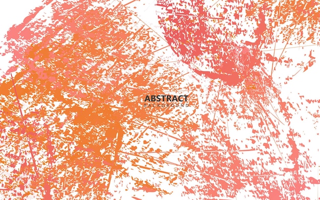 Абстрактная гранжевая текстура оранжевого и белого цвета фона