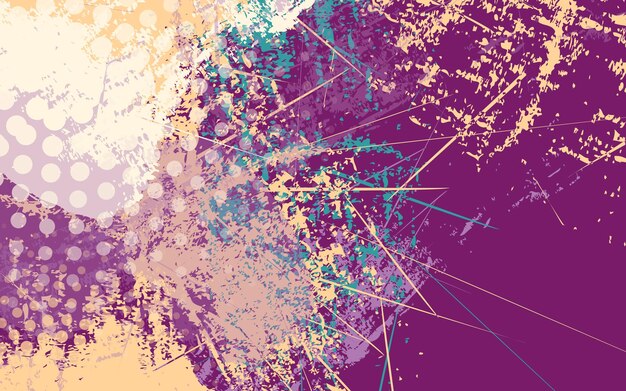 Vector abstract grunge texture purple colors background vector