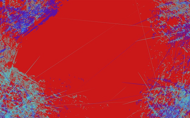 Абстрактный гранж текстуры красный цвет фона вектор