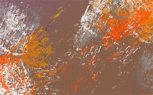 Абстрактная гранжевая текстура всплеск краски фон вектор