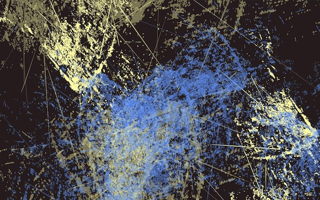 抽象的なグランジ テクスチャ スプラッシュ ペイントの背景のベクトル