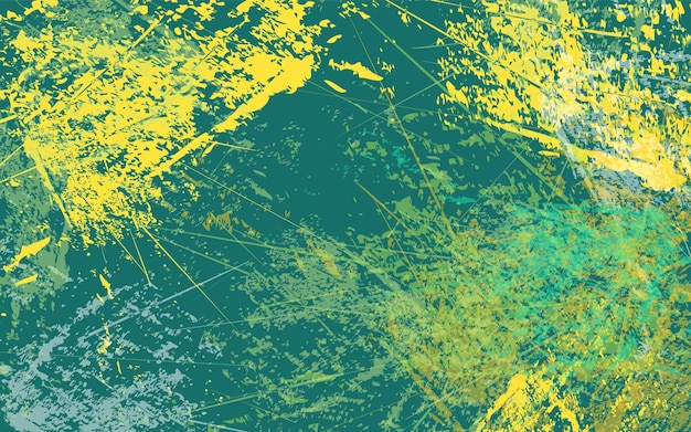 抽象的なグランジ テクスチャ スプラッシュ ペイント背景ベクトル
