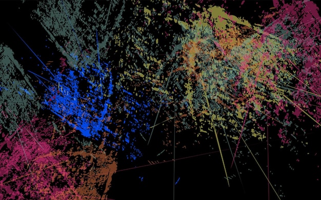 抽象的なグランジ テクスチャ スプラッシュ ペイントの背景