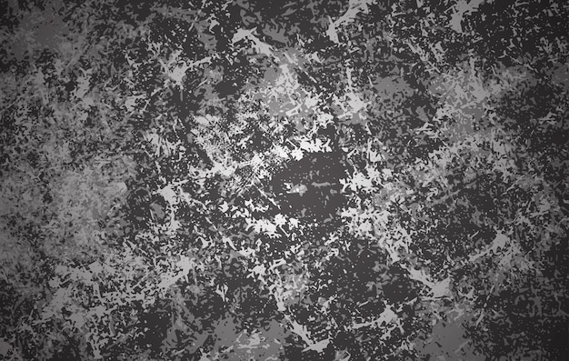 Vector abstract grunge texture splash paint black and white background