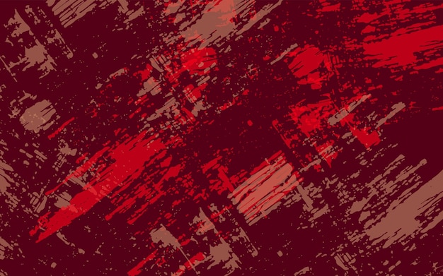 Vettore abstract grunge texture splash paint sfondo di colore rosso