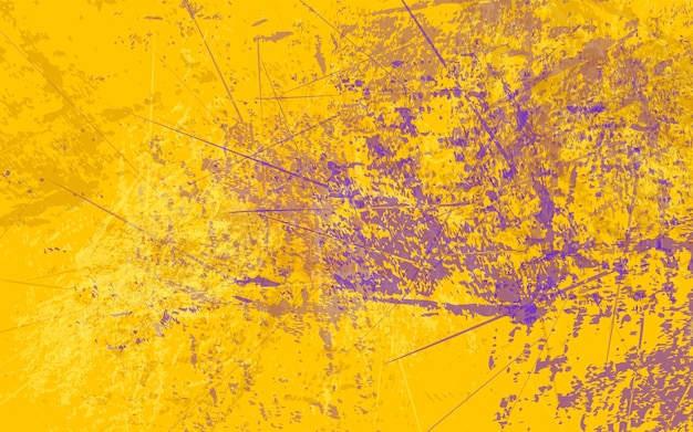 抽象的なグランジ テクスチャ黄色背景ベクトル