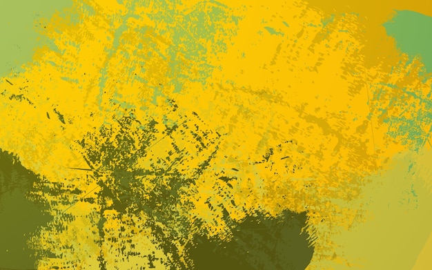 Abstract grunge texture yellow and green color background