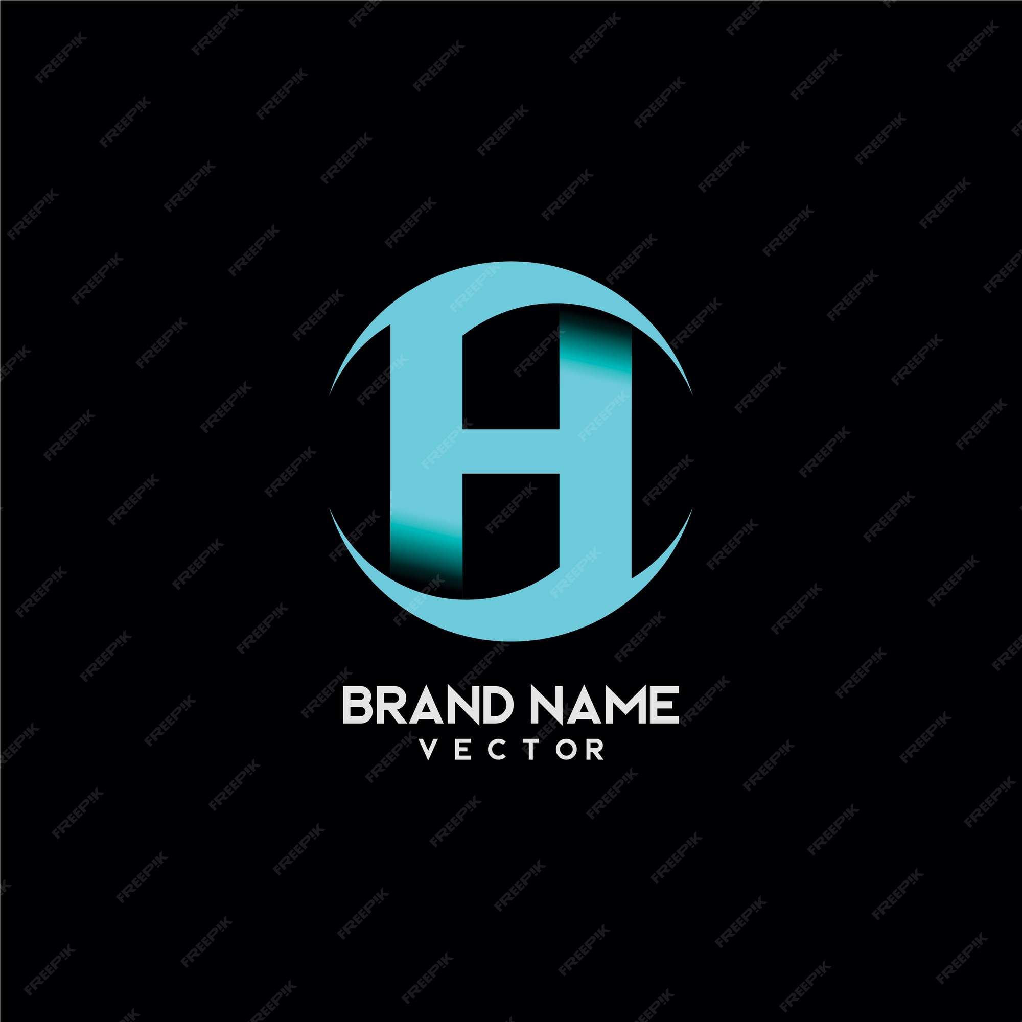 Premium Vector | Abstract h letter brand logo design