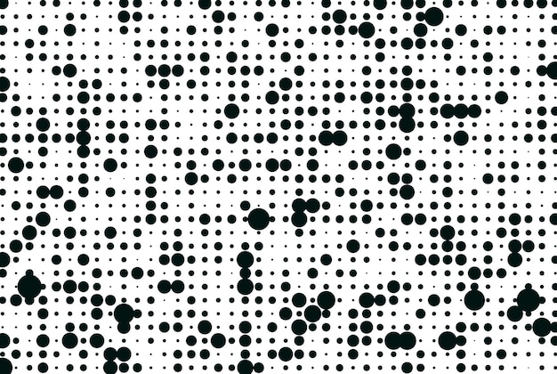 Abstract halftone background futuristic grunge pattern dot vector modern stylish pop art texture for posters websites business cards covers label layouts