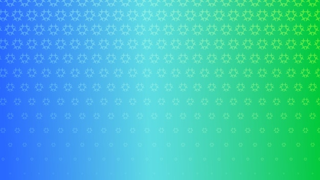 Abstract halftone background of small symbols in green and blue colors