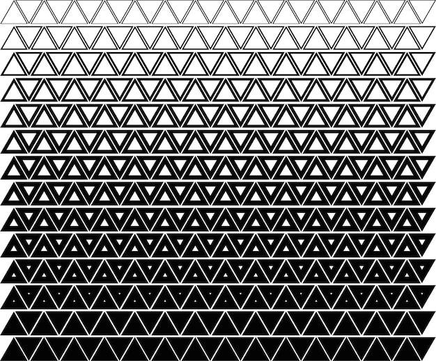 Abstract halftone background with triangles. Geometric backdrop.