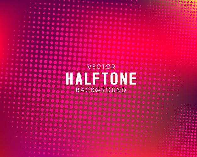 Abstract halftone background