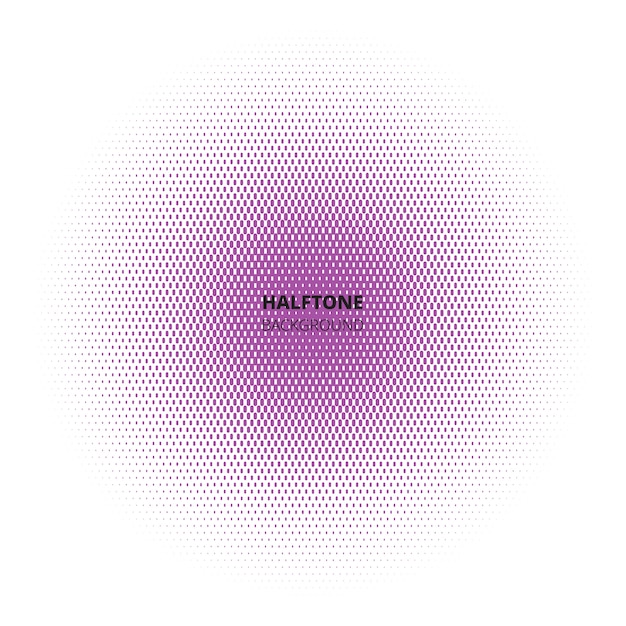 Vector abstract halftone background