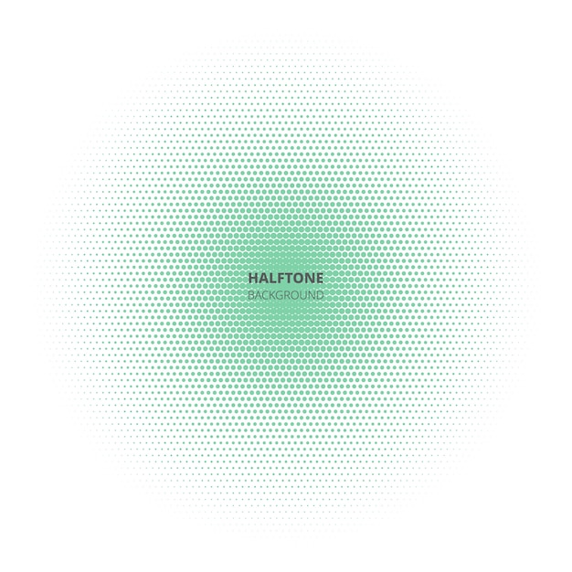 Vector abstract halftone background