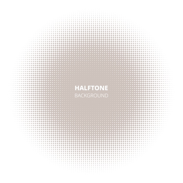 Vector abstract halftone background