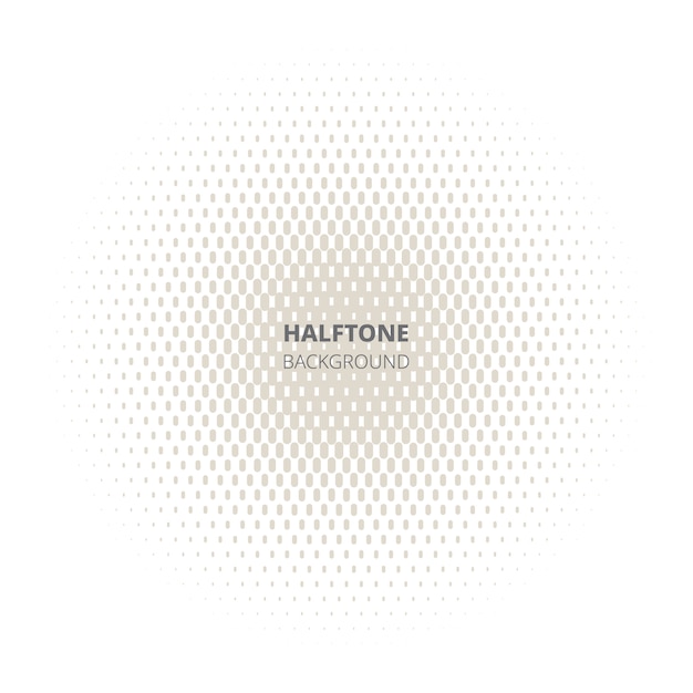 Vector abstract halftone background