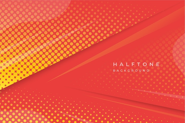 Abstract halftone background