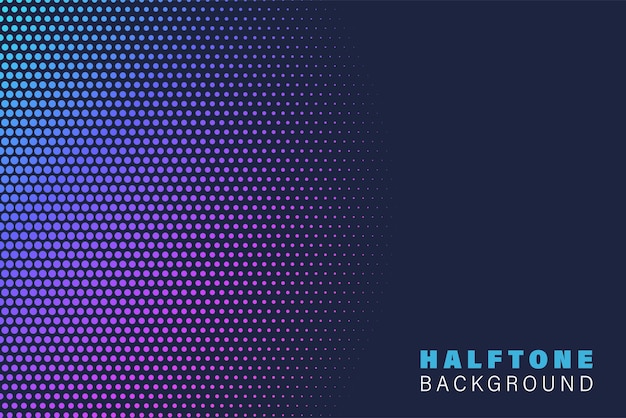 Vector abstract halftone background