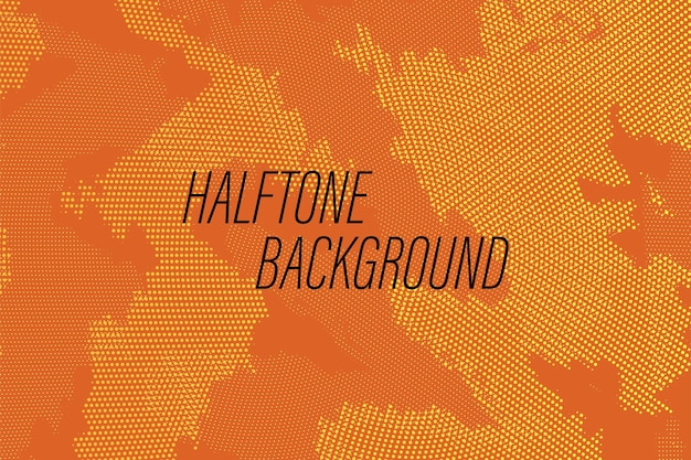 Vector abstract halftone background