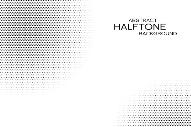 Vector abstract halftone background