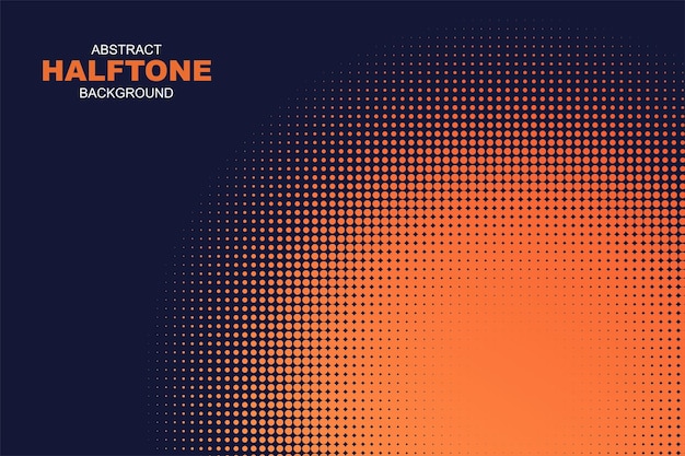 Vector abstract halftone background