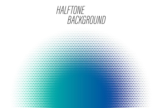 Abstract halftone background