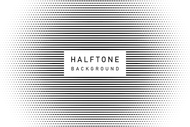 Vector abstract halftone background