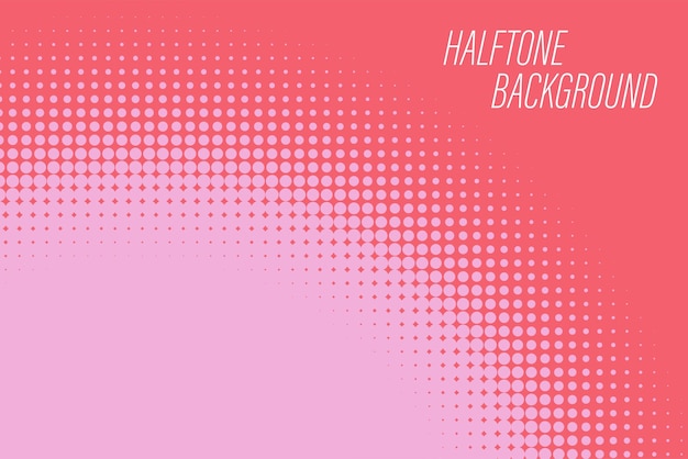 Vector abstract halftone background