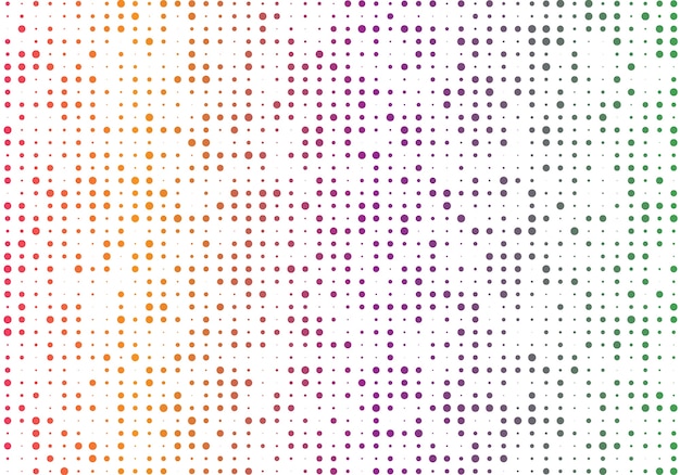 abstract halftone circle background 