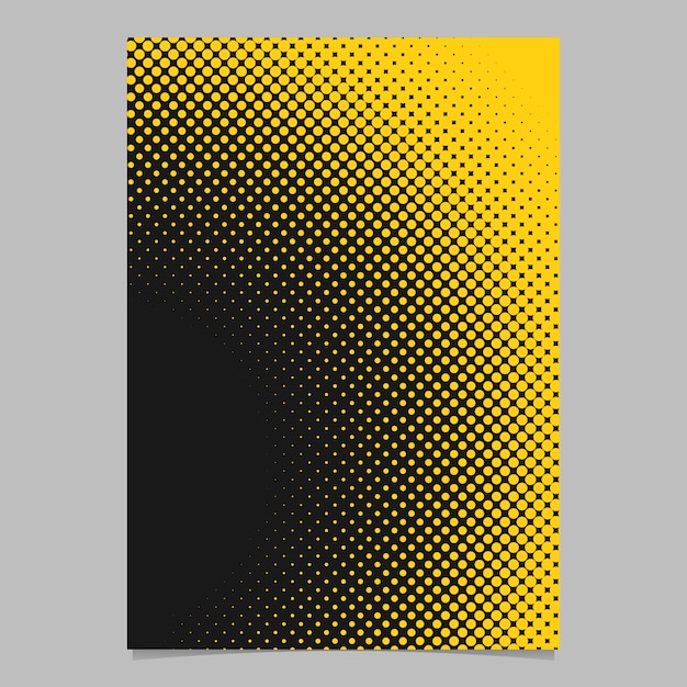 Abstract halftone cirkelpatroon