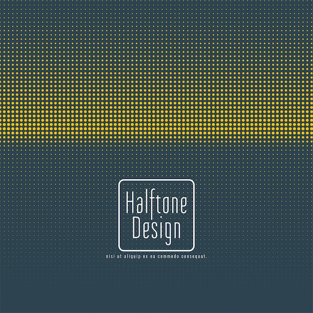 abstract halftone design background vector