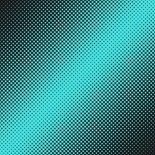 Abstract halftone dot pattern background from circles