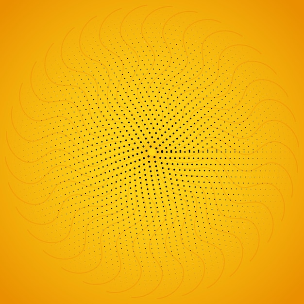 Vector abstract halftone dots background design