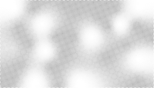 Vector abstract halftone dots background with halftone abstract transition dotted circular