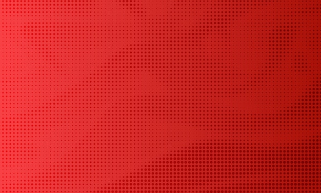Абстрактные полутоновые точки пунктированный фон в красных цветах презентационный плакат