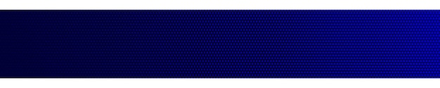 Banner orizzontale sfumato mezzitoni astratto nei colori blu Vettore Premium