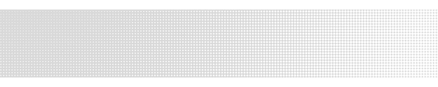 ベクトル 白い色の抽象的なハーフトーングラデーション水平バナー